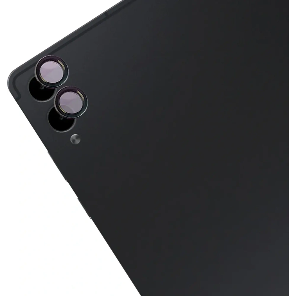 Szkło na aparat Bizon Glass Tab Snap Lens do Samsung Galaxy Tab S11 Ultra czarna ramka