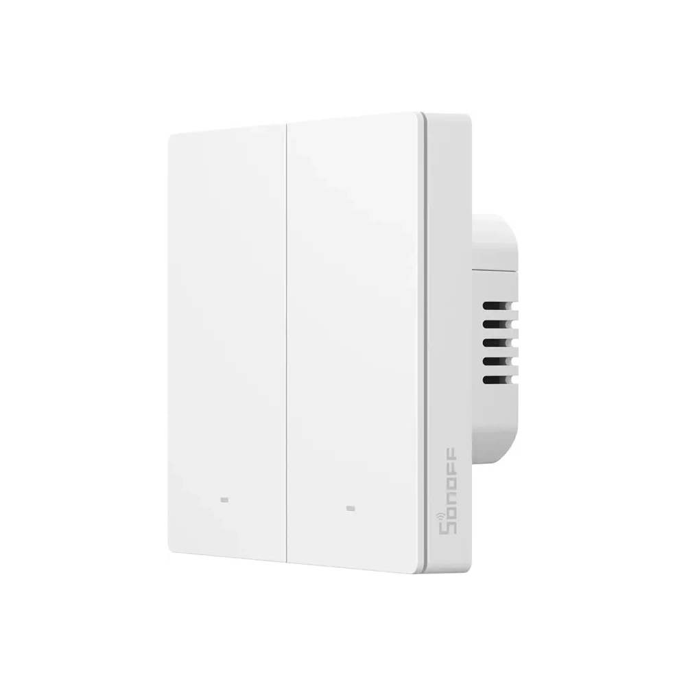 Smart dotykowy przełącznik ścienny Sonoff ZBM5-2C-86W (2-kanałowy) Zigbee