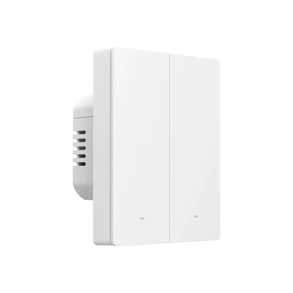 Smart dotykowy przełącznik ścienny Sonoff ZBM5-2C-80W (2-kanałowy) Zigbee