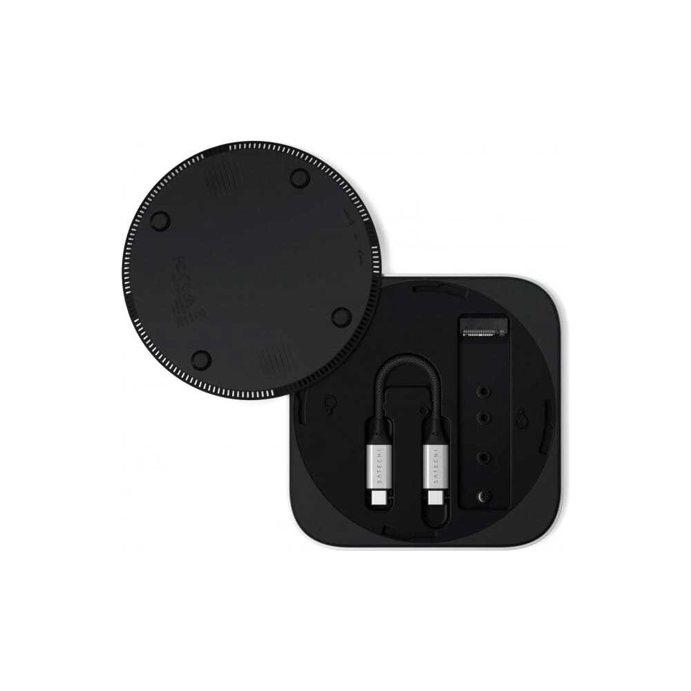 Adapter dysku Satechi USB4 Slim NVMe SSD Enclosure NVMe M.2 SSD (silver)