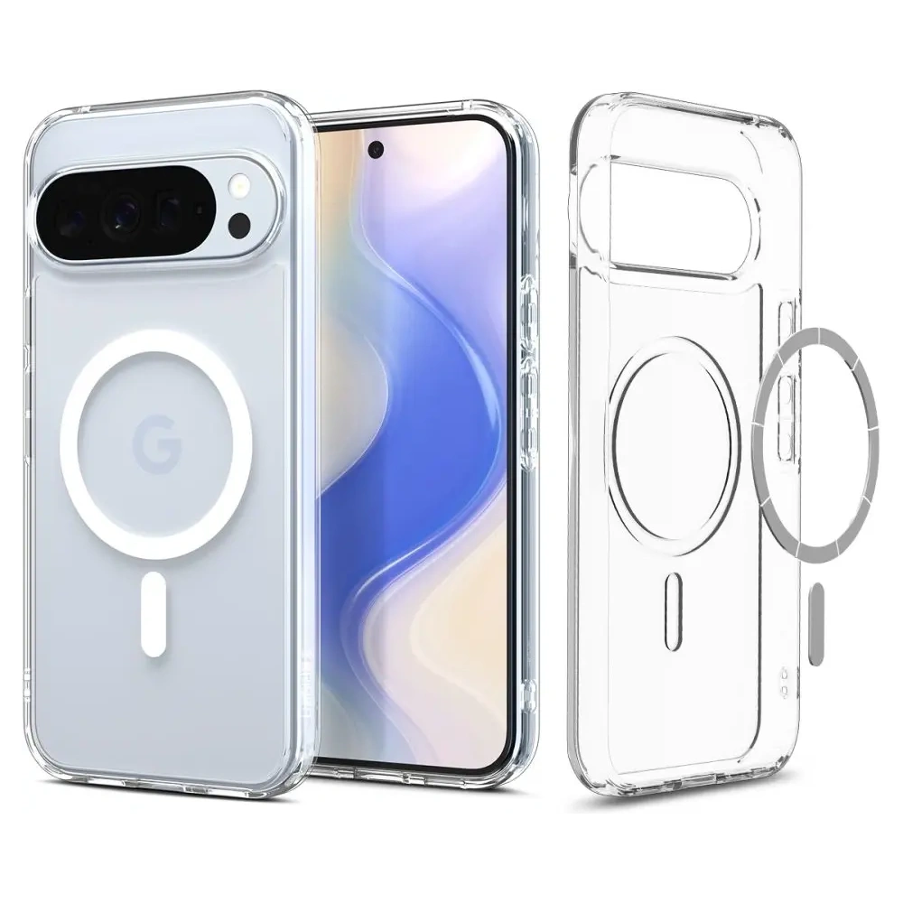 Etui Spigen Ultra Hybrid Mag MagSafe do Google Pixel 10 Pro XL Clear/white