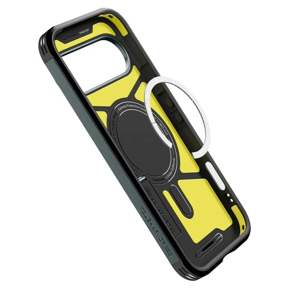 Etui Spigen Tough Armor Mag MagSafe do Google Pixel 10 Pro XL Abyss Green