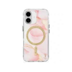 Etui UNIQ Coehl Aeris do Apple iPhone 17 Magnetic Charging różowy