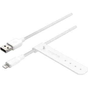 Kabel Mophie Charge Stream USB-A / Lightning 2m (white)