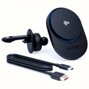 Ładowarka indukcyjna 3MK Hardy AeroCharger 15W MPP Qi2 czarny
