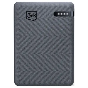 Powerbank 3MK Pocket Powerbank 5000mAh 12W USB-C szary
