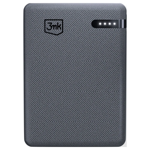 Powerbank 3MK Pocket Powerbank 5000mAh 12W USB-C szary