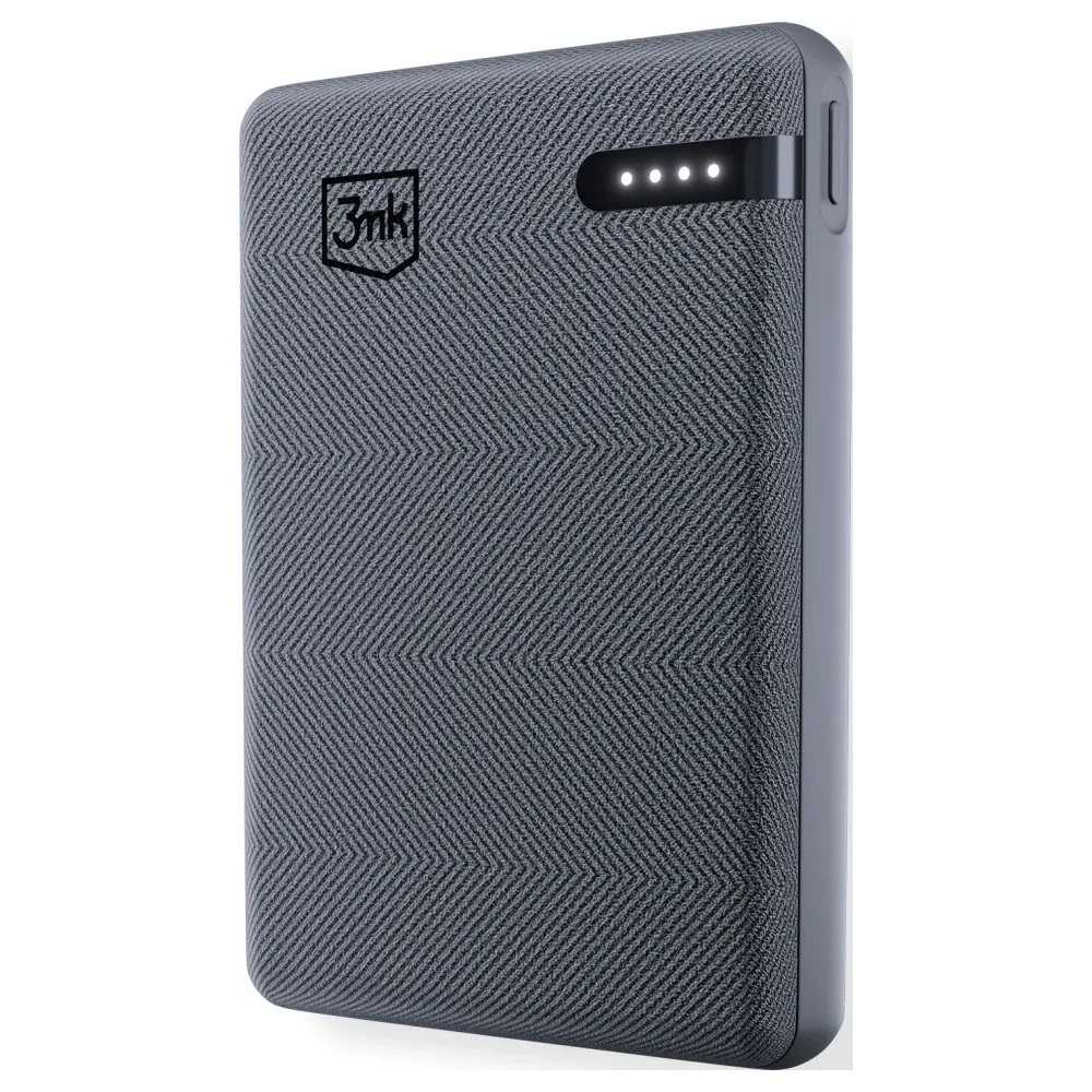 Powerbank 3MK Pocket Powerbank 5000mAh 12W USB-C szary