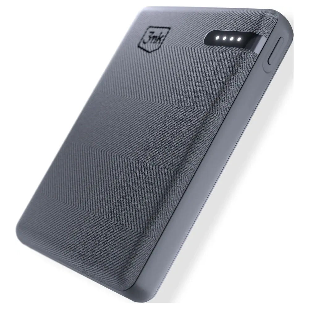 Powerbank 3MK Pocket Powerbank 5000mAh 12W USB-C szary