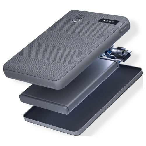 Powerbank 3MK Pocket Powerbank 5000mAh 12W USB-C szary