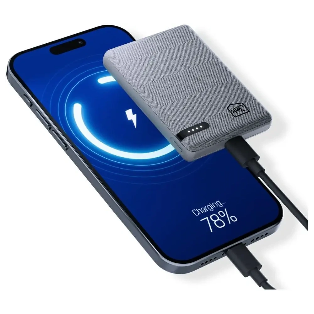 Powerbank 3MK Pocket Powerbank 5000mAh 12W USB-C szary