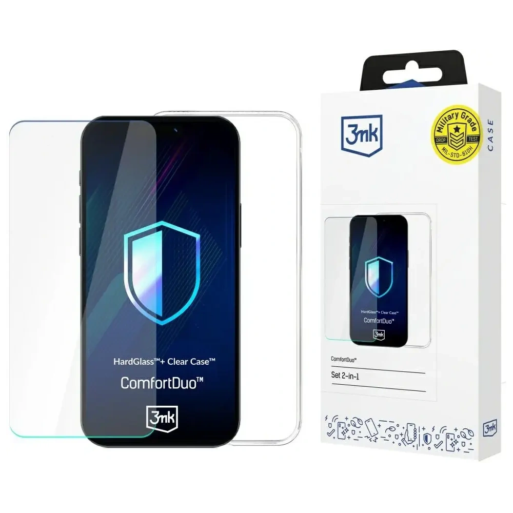 Zestaw 3MK Comfort Duo Clear do Samsung Galaxy A36 / A56