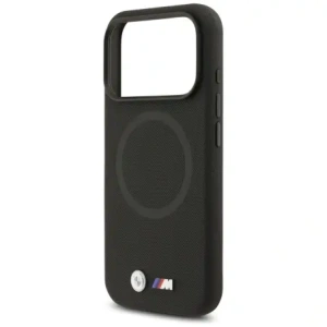 Etui BMW M FW Metal Logo MagSafe do Apple iPhone 17 Pro czarny