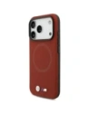 Etui BMW M FW Metal Logo MagSafe do Apple iPhone 17 Pro czerwony