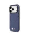Etui BMW M FW Metal Logo MagSafe do Apple iPhone 17 Pro granatowy