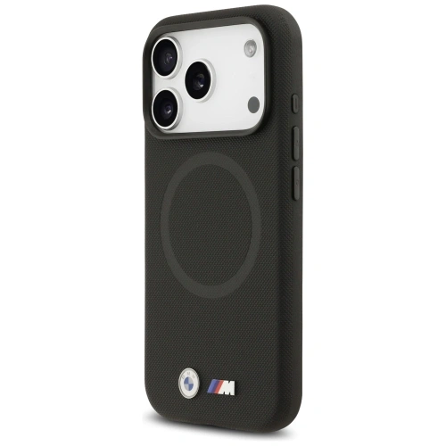 Etui BMW M FW Metal Logo MagSafe do Apple iPhone 17 Pro Max czarny