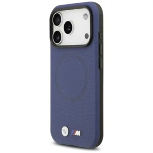 Etui BMW M FW Metal Logo MagSafe do Apple iPhone 17 Pro Max granatowy