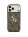 Etui Guess 4G Big 4G Classic Logo Big Strap Metal Buttons do Apple iPhone 17 Pro Max brązowy