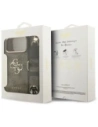 Etui Guess 4G Big 4G Classic Logo Big Strap Metal Buttons do Apple iPhone 17 Pro Max brązowy