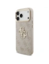 Etui Guess 4G Big 4G Classic Logo Big Strap Metal Buttons do Apple iPhone 17 Pro Max różowy