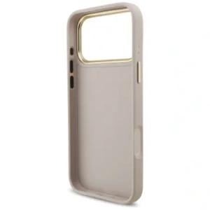 Etui Guess 4G Big 4G Classic Logo Big Strap Metal Buttons do Apple iPhone 17 Pro Max różowy