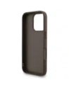 Etui Guess 4G Strap 4G Classic Logo do Apple iPhone 16 Pro brązowy