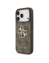 Etui Guess 4G Strap 4G Classic Logo do Apple iPhone 17 Pro brązowy