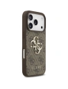 Etui Guess 4G Strap 4G Classic Logo do Apple iPhone 17 Pro brązowy