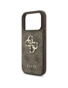 Etui Guess 4G Strap 4G Classic Logo do Apple iPhone 17 Pro brązowy