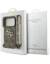 Etui Guess 4G Strap 4G Classic Logo do Apple iPhone 17 Pro brązowy
