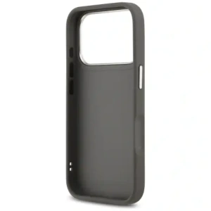 Etui Karl Lagerfeld FW Grained Karl & Choupette Heads Pins & Logo do Apple iPhone 17 Pro szary