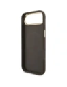 Etui Guess 4G Strass Logo & Big Strap Metal Buttons MagSafe do Apple iPhone Air brązowy