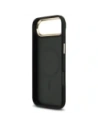 Etui Guess 4G Strass Logo & Big Strap Metal Buttons MagSafe do Apple iPhone Air czarny