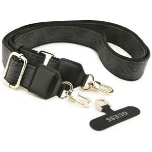 Etui Guess 4G Strass Logo & Big Strap Metal Buttons MagSafe do Apple iPhone Air czarny