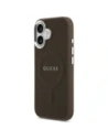 Etui Guess Classic Logo MagSafe do Apple iPhone 17 brązowy