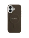 Etui Guess Classic Logo MagSafe do Apple iPhone 17 brązowy