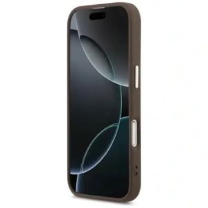 Etui Guess Classic Logo MagSafe do Apple iPhone 17 brązowy