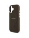 Etui Guess Classic Logo MagSafe do Apple iPhone 17 brązowy