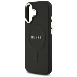 Etui Guess Classic Logo MagSafe do Apple iPhone 17 czarny