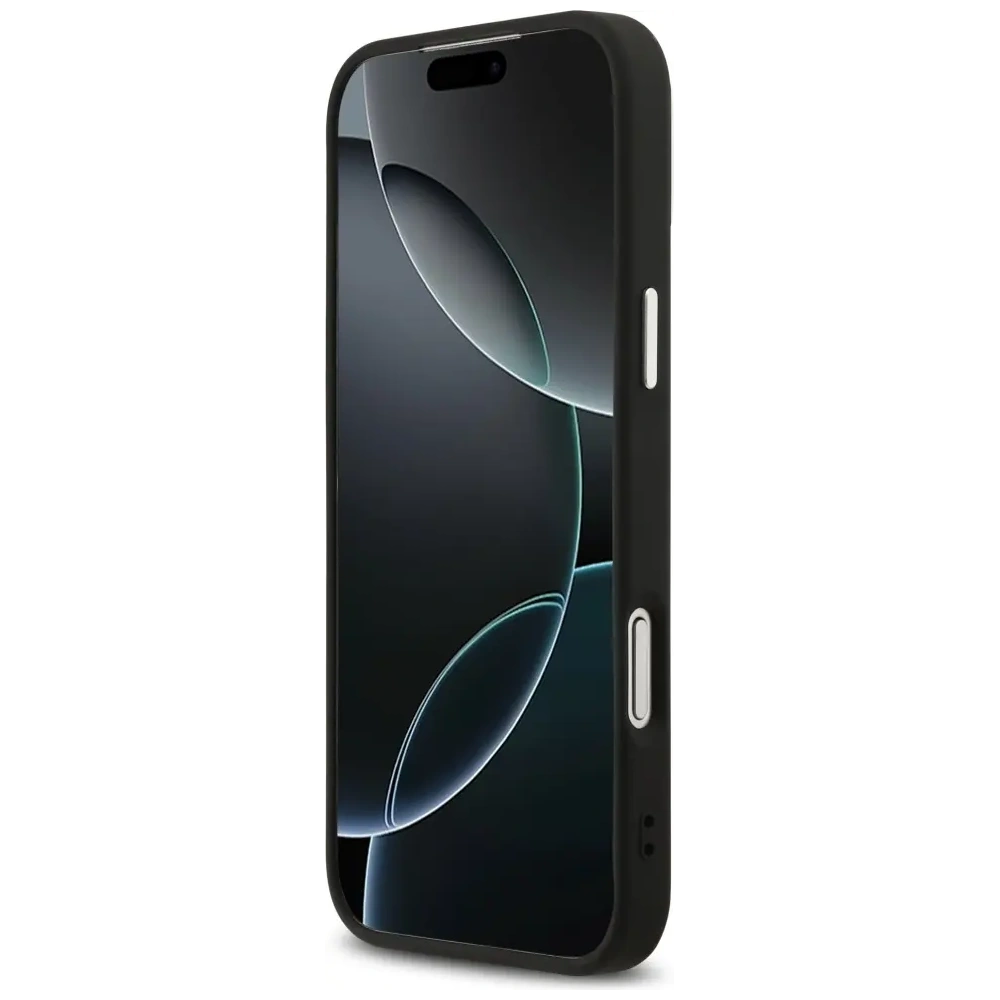 Etui Guess Classic Logo MagSafe do Apple iPhone 17 Pro Max czarny