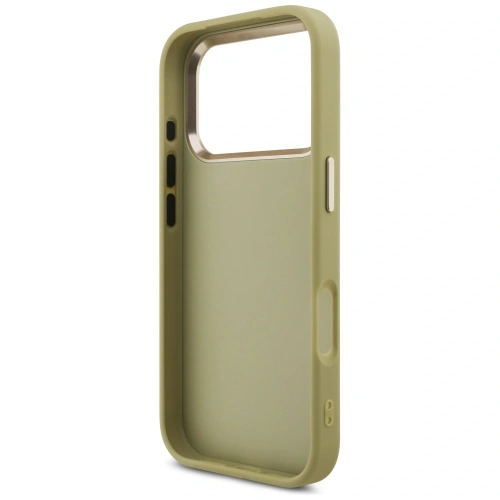Etui Guess Fixed Glitter Big 4G Metal Frame do Apple iPhone 17 Pro złoty