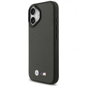 Etui BMW M Kevlar Matt MagSafe do Apple iPhone 17 czarny