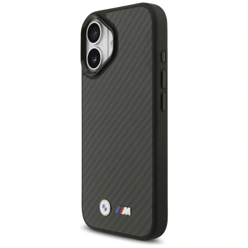 Etui BMW M Kevlar Matt MagSafe do Apple iPhone 17 czarny