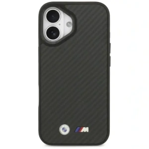 Etui BMW M Kevlar Matt MagSafe do Apple iPhone 17 czarny