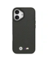 Etui BMW M Kevlar Matt MagSafe do Apple iPhone 17 czarny