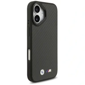 Etui BMW M Kevlar Matt MagSafe do Apple iPhone 17 czarny