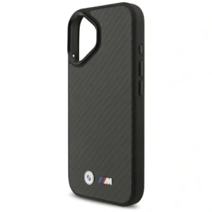 Etui BMW M Kevlar Matt MagSafe do Apple iPhone 17 czarny