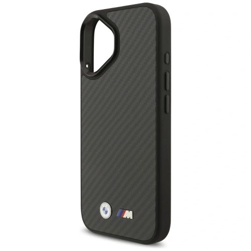 Etui BMW M Kevlar Matt MagSafe do Apple iPhone 17 czarny
