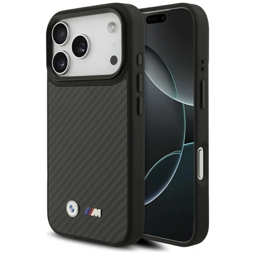 Etui BMW M Kevlar Matt MagSafe do Apple iPhone 17 Pro czarny