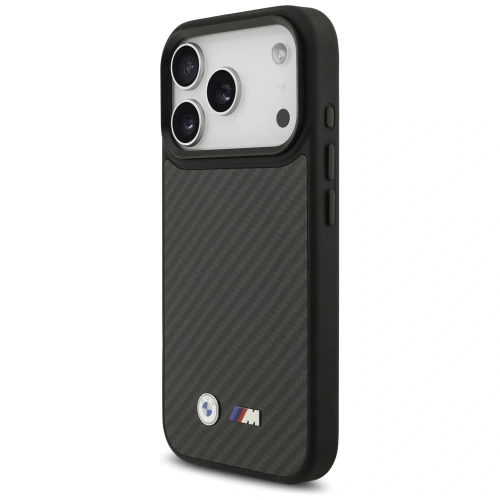 Etui BMW M Kevlar Matt MagSafe do Apple iPhone 17 Pro czarny